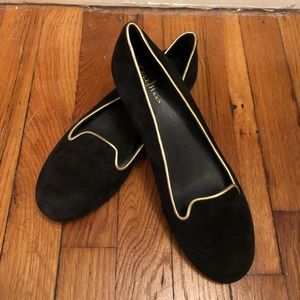 Cole Haan Black Suede Dana Slipper